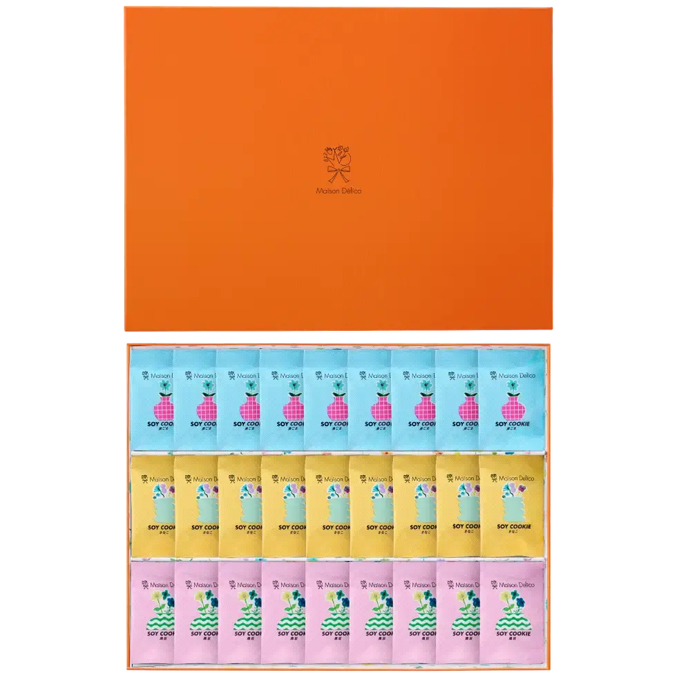 「ソイクッキー」27枚入（3種） 上代3,240円（税込）